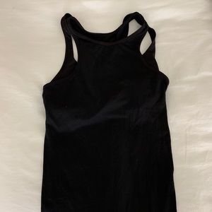 Lululemon racerback top with attached sports bra